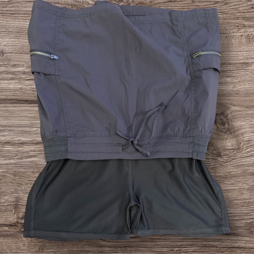 TE VERDE Womens Navy Blue Cargo Mini Skort Size Small - Picture 4 of 9